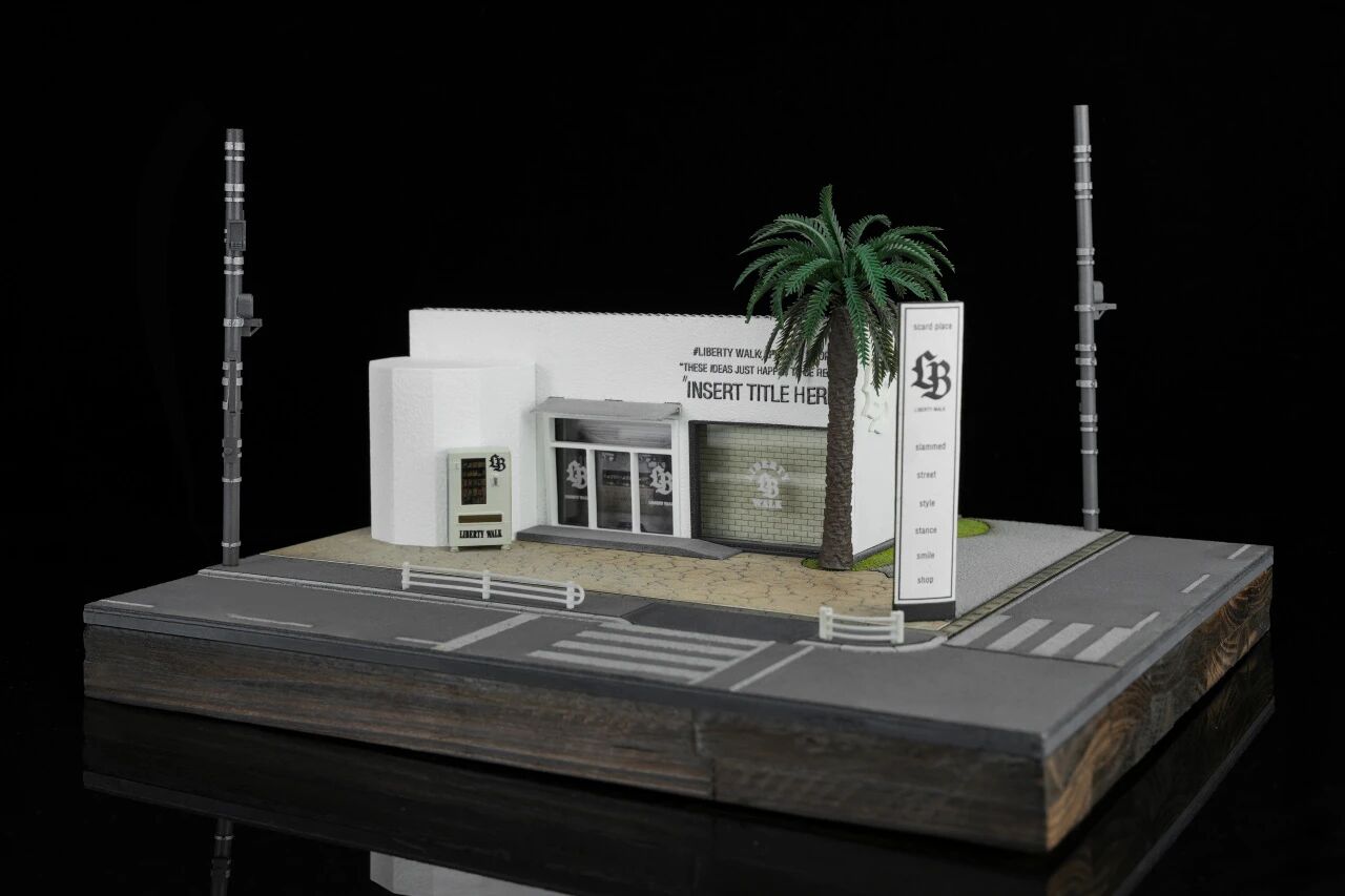 [MOTORHELIX] 1:64 Nagoya HQ Store Diorama