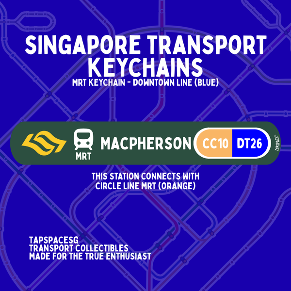 MacPherson MRT Station Keychain