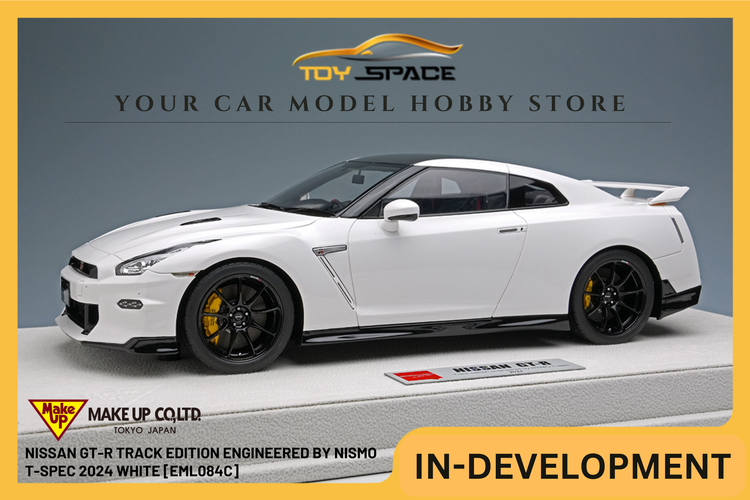 [MAKE UP] 1:18 Nissan GT-R Track Edition Engineered By Nismo T-Spec 2024 [EML084C]