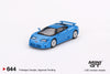 Mini GT Bugatti EB110 GT Blu Bugatti (LHD)