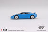 Mini GT Bugatti EB110 GT Blu Bugatti (LHD)