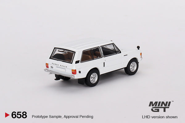 Mini GT Range Rover Davos White