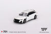 Mini GT Audi ABT RS6-R Glacier White Metallic (RHD)