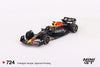Mini GT Oracle Red Bull Racing RB19 #1 Max Verstappen 2023 F1 2023 Bahrain GP Winner (LHD)