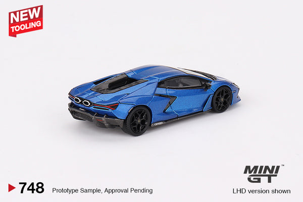 Mini GT Lamborghini Revuelto Blu Eleos