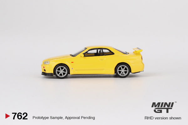 [MINI GT] Nissan Skyline GT-R (R34) V-Spec Lightning Yellow