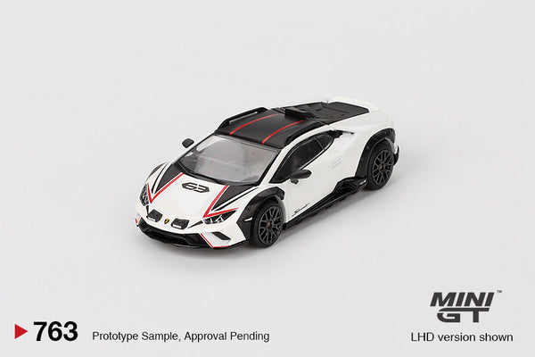Mini GT Lamborghini Huracán Sterrato Bianco Asopo