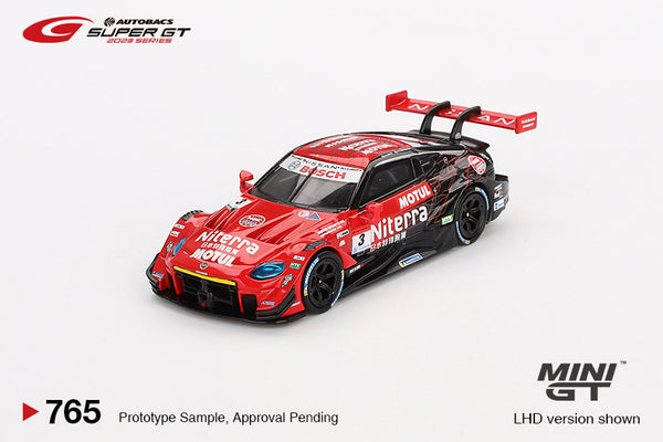 [MINI GT] Nissan Z GT500 #3 "Niterra MOTUL Z" NDDP Racing 2023 Super GT Series / Super GT Blister Packaging