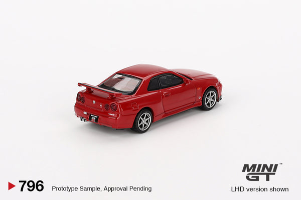 [MINI GT] Nissan Skyline GT-R (R34) V-Spec Active Red