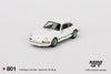 [MINI GT] Porsche 911 Carrera RS 2.7 Grand Prix White With Green Livery