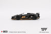 [MINI GT] Lamborghini Aventador SVJ 63 Roadster Nero Aldebaran