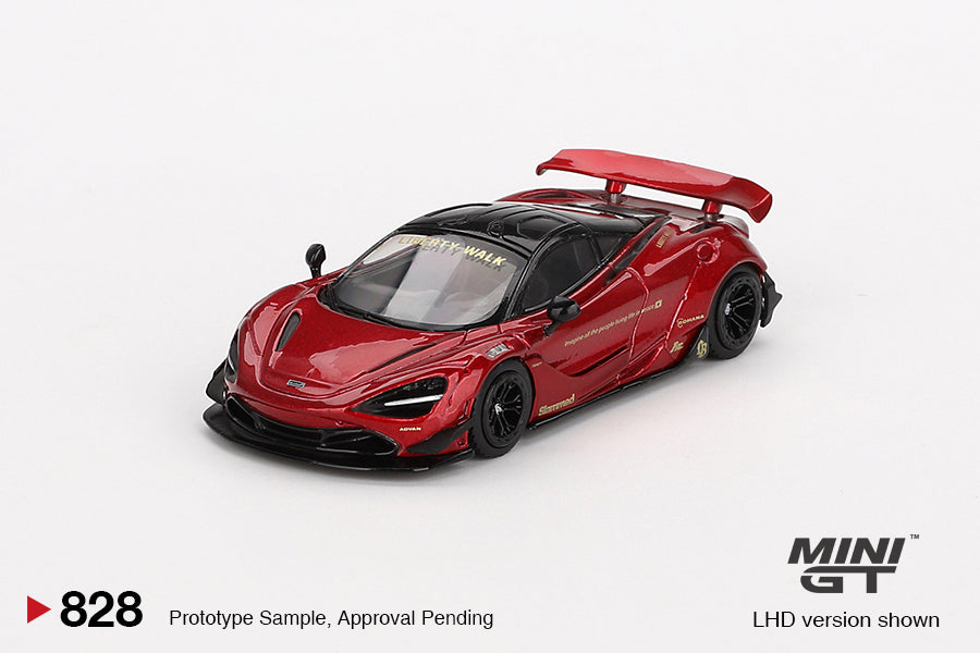 [MINI GT] McLaren 720S LB★Works Gem Red