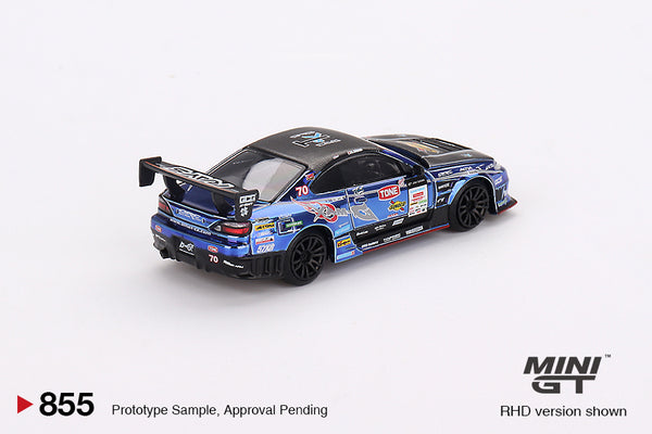 [MINI GT] Nissan Silvia (S15) D-MAX #70 D-MAX Racing 2023 D1 Grand Prix - Japan Exclusive RHD / D1 Blister Packaging