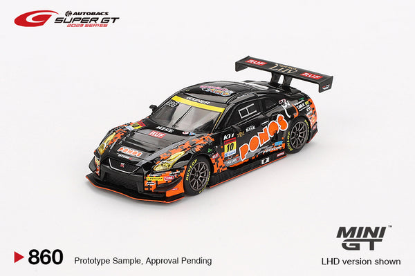 [MINI GT] Nissan GT-R Nismo GT3 #10 "PONOS GAINER GT-R" Gainer 2023 Super GT Series / Super GT Blister Packaging