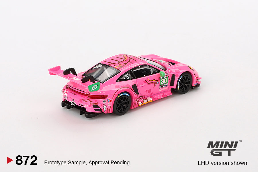 [MINI GT] Porsche 911 GT3 R #80 AO Racing 2023 IMSA VIRginia Roxy