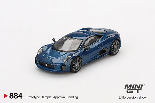 [MINI GT] Jaguar C-X75 Blue