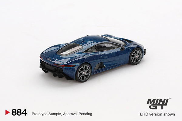 [MINI GT] Jaguar C-X75 Blue