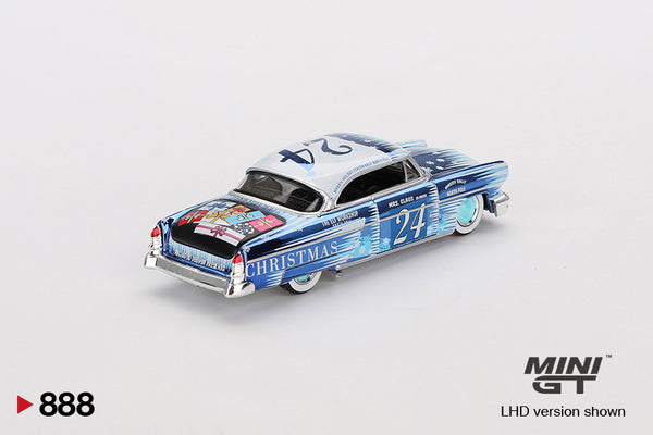 [MINI GT] Lincoln Capri Christmas Hot Rod by Tim Sadchikov 2024 Christmas Limited Edition