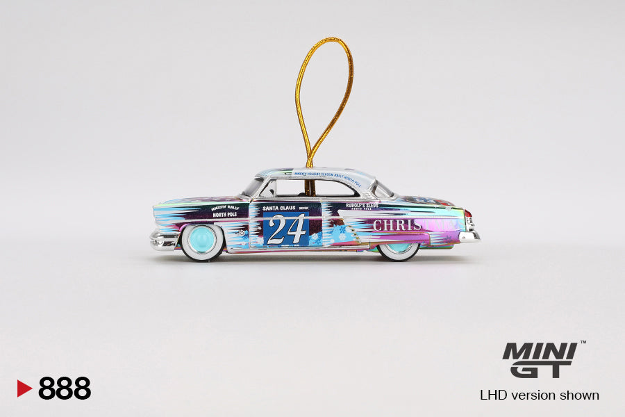 [MINI GT] Lincoln Capri Christmas Hot Rod by Tim Sadchikov 2024 Christmas Limited Edition