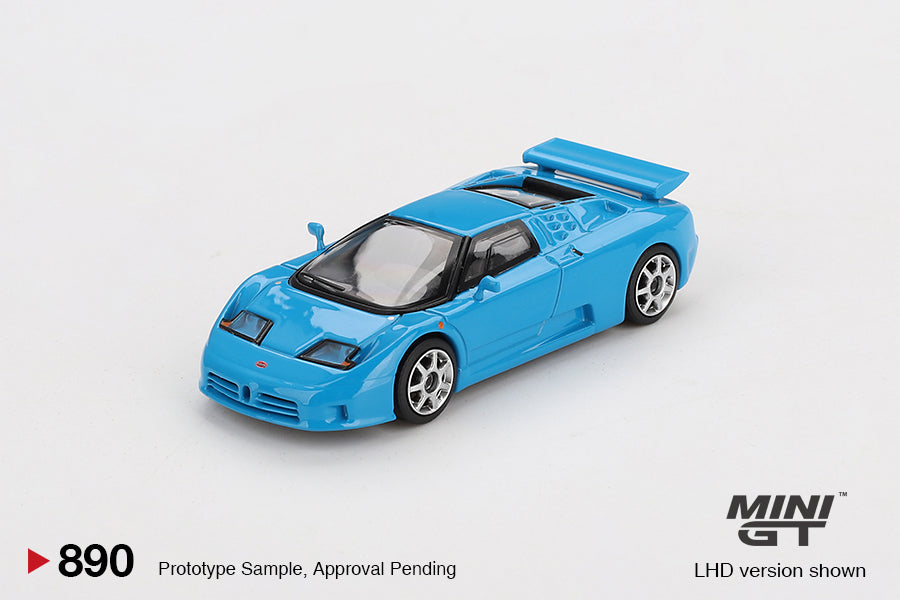 [MINI GT] Bugatti EB110 Super Sport Blu Bugatti