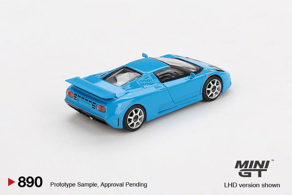 [MINI GT] Bugatti EB110 Super Sport Blu Bugatti