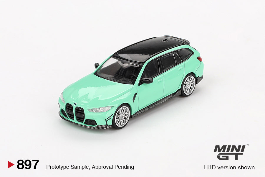 [MINI GT] BMW M3 M Performance Touring Mint Green