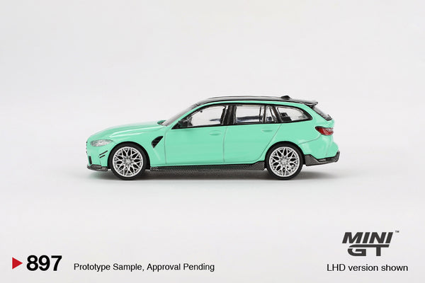 [MINI GT] BMW M3 M Performance Touring Mint Green