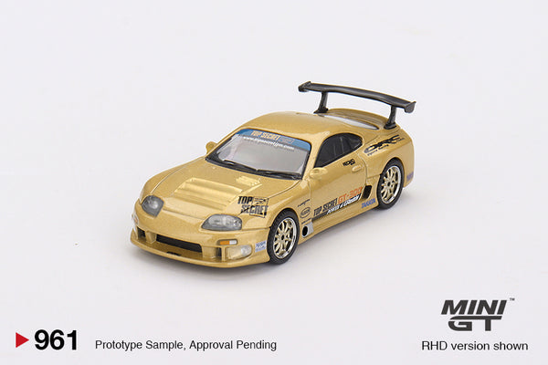 [MINI GT] Toyota Supra (A80) Top Secret GT-300 Top Secret Gold