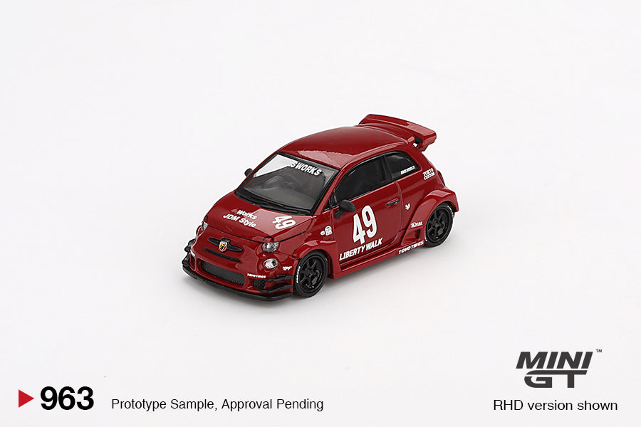 [MINI GT] LB-WORKS x Abas Works ABARTH 595 Red