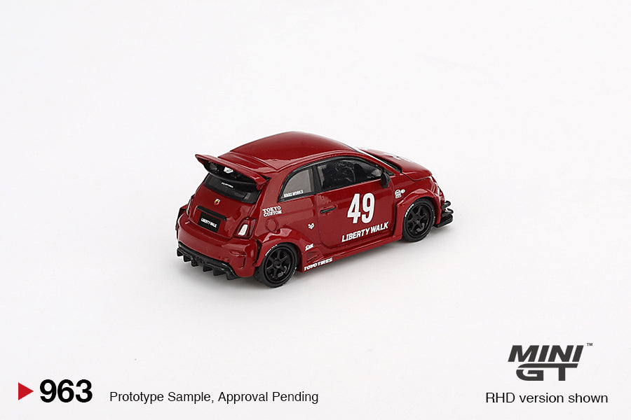 [MINI GT] LB-WORKS x Abas Works ABARTH 595 Red