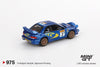 [MINI GT] Subaru Impreza WRC98 1998 Rally Monte-Carlo 3rd Place #3