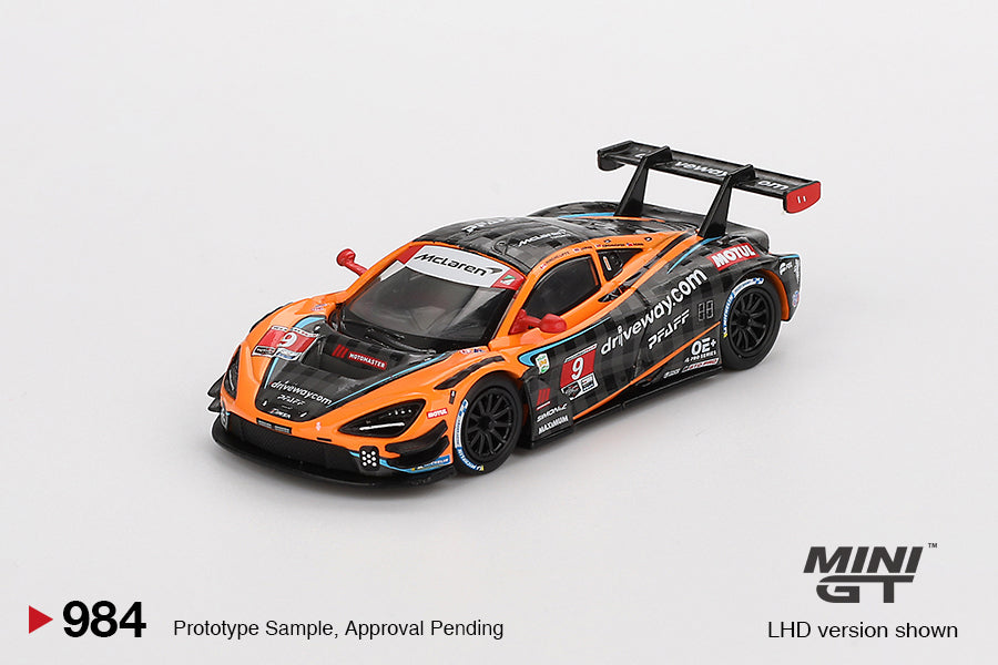 [MINI GT] McLaren 720S GT3 Evo Pfaff Motorsports 2024 IMSA Daytona 24 Hrs