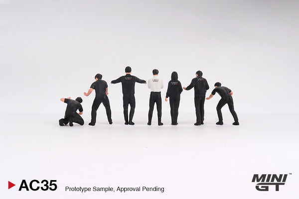 [MINI GT] NISMO Technician Team Figurine Set