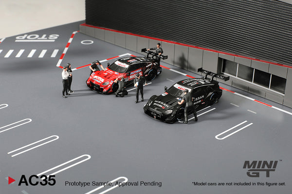 [MINI GT] Nissan Motorsports & Customizing CO.LTD. Nismo Operation Diorama