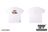 [MINI GT] Liberty Walk X Mini GT T-shirt - LBWK Kuma White