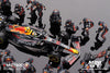 [MINI GT] Oracle Red Bull Racing RB19 #11 Sergio Pérez 2023 F1 2023 Japanese Grand Prix Pit Crew Set Limited Edition 5000 Sets