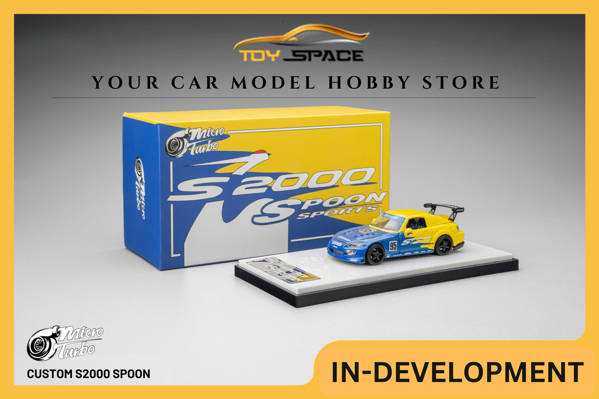 [MICRO TURBO] 1:64 Custom S2000 Spoon
