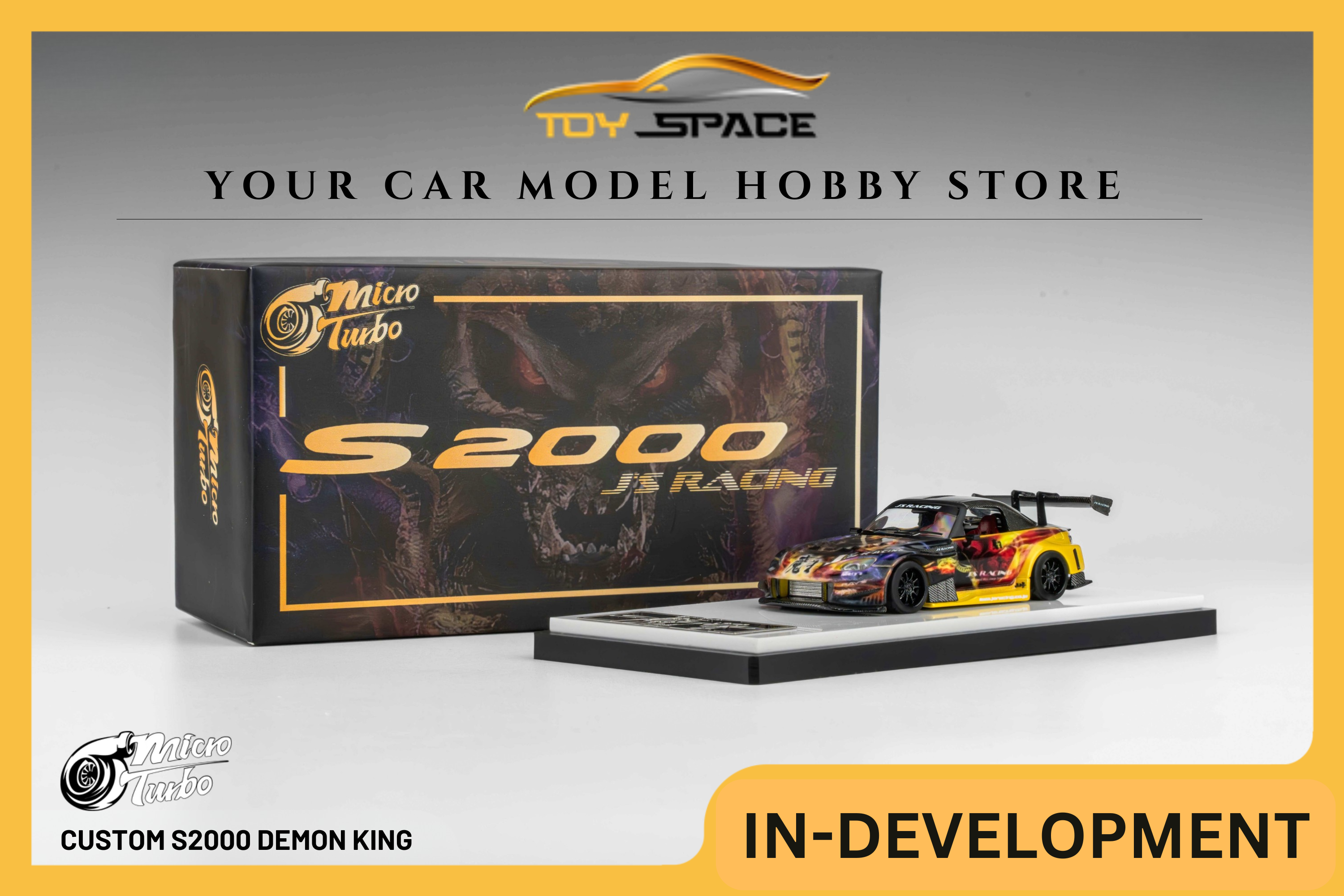[MICRO TURBO] 1:64 Custom S2000 Demon King