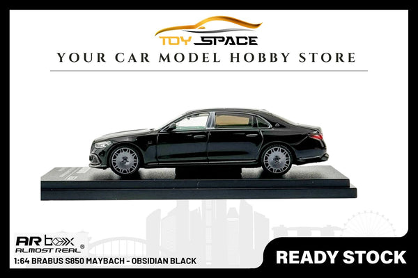 [ARBOX] 1:64 Brabus S850 Maybach Obsidian Black