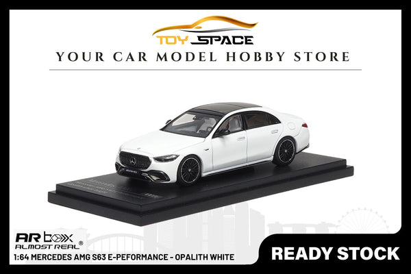 [ARBOX] 1:64 AMG S 63 E Performance 2023 Opalith White Bright