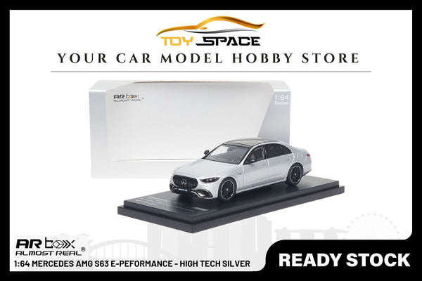 [ARBOX] 1:64 AMG S 63 E Performance 2023 High Tech Silver