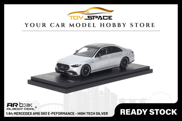 [ARBOX] 1:64 AMG S 63 E Performance 2023 High Tech Silver