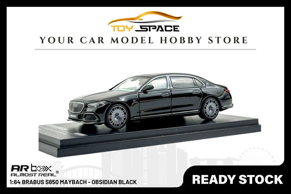 [ARBOX] 1:64 Brabus S850 Maybach Obsidian Black