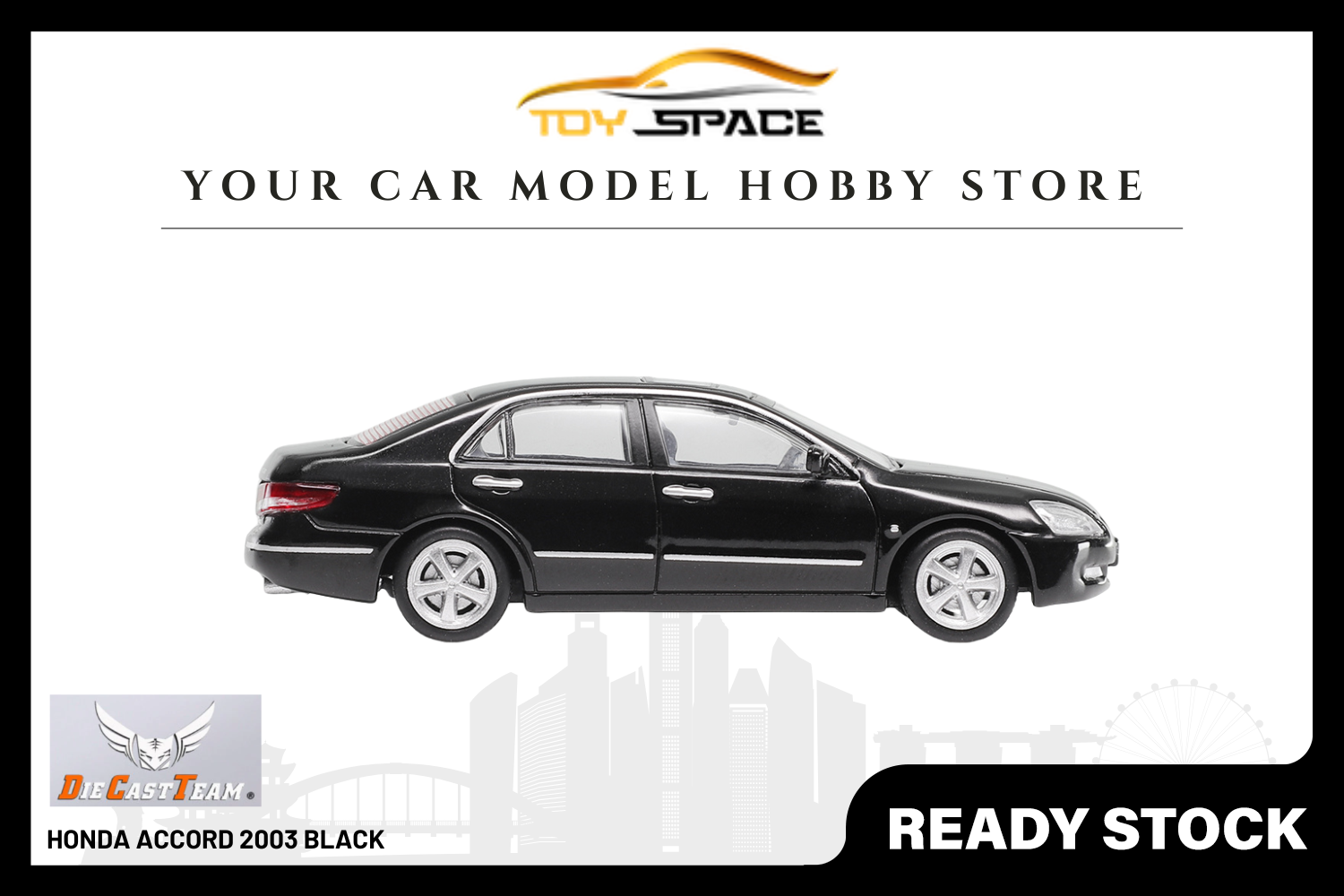 [DCT] 1:64 Honda Accord 2003 Black