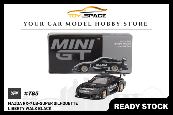 [MINI GT] Mazda RX-7 LB-Super Silhouette Liberty Walk Black