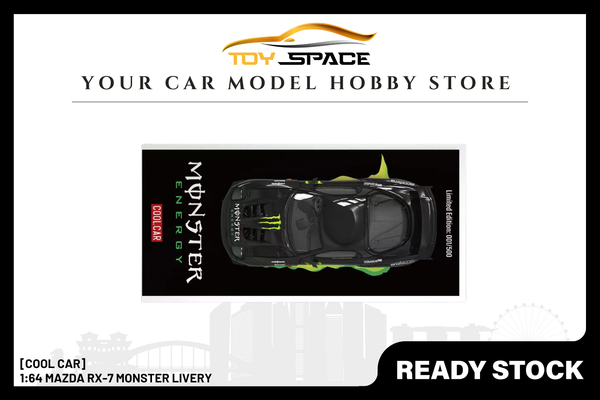 [COOL CAR] 1:64 Mazda RX-7 Monster Livery