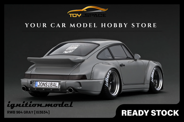 [IGNITION MODEL] 1:18 RWB 964 Gray [IG3634]