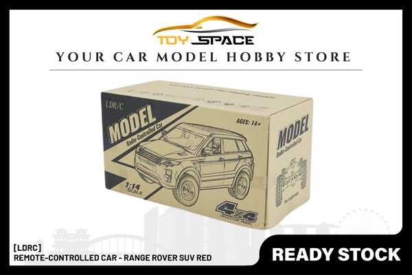 [LDRC] Remote-Controlled Car - Range Rover Suv Red