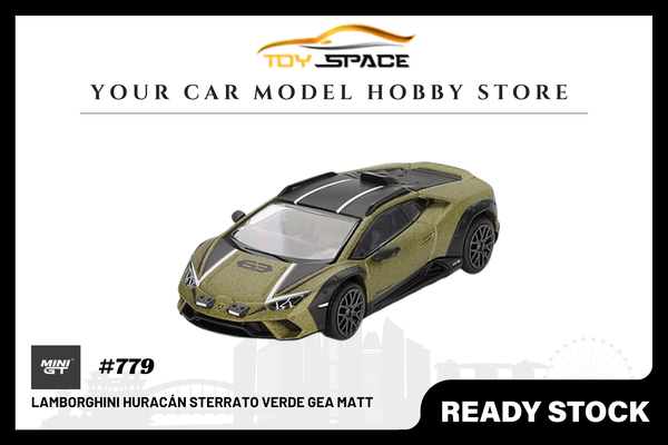 [MINI GT] Lamborghini Huracán Sterrato Verde Gea Matt