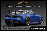 [IGNITION MODEL] 1:18 TOP SECRET Fairlady Z (RZ34) Blue Metallic [IG3386] - Toy Space Diecast Online Store Singapore